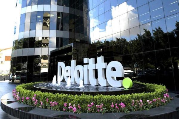 Deloitte stock image