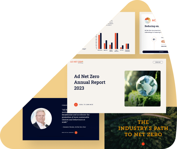 The ad net <br>zero 2023 Annual Report featured image