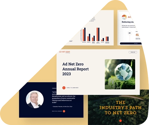 The ad net <br>zero 2023 Annual Review featured image