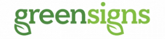 GreenSigns logo