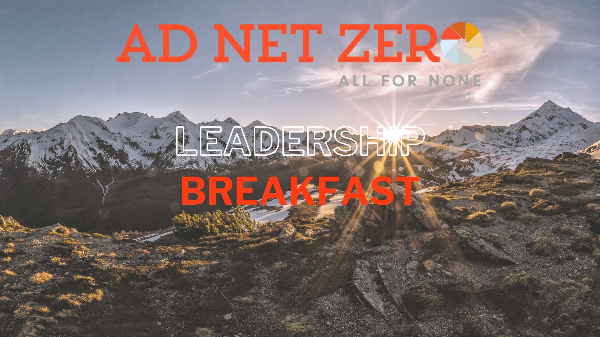 Ad Net Zero Leadership Breakfast 2025