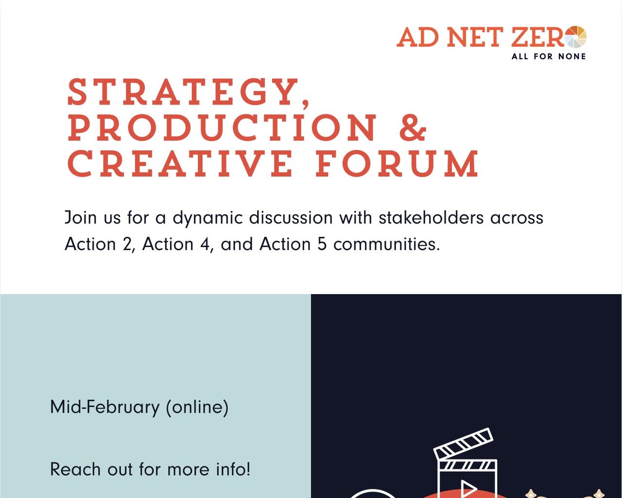 Strategy, Creative and Production Forum